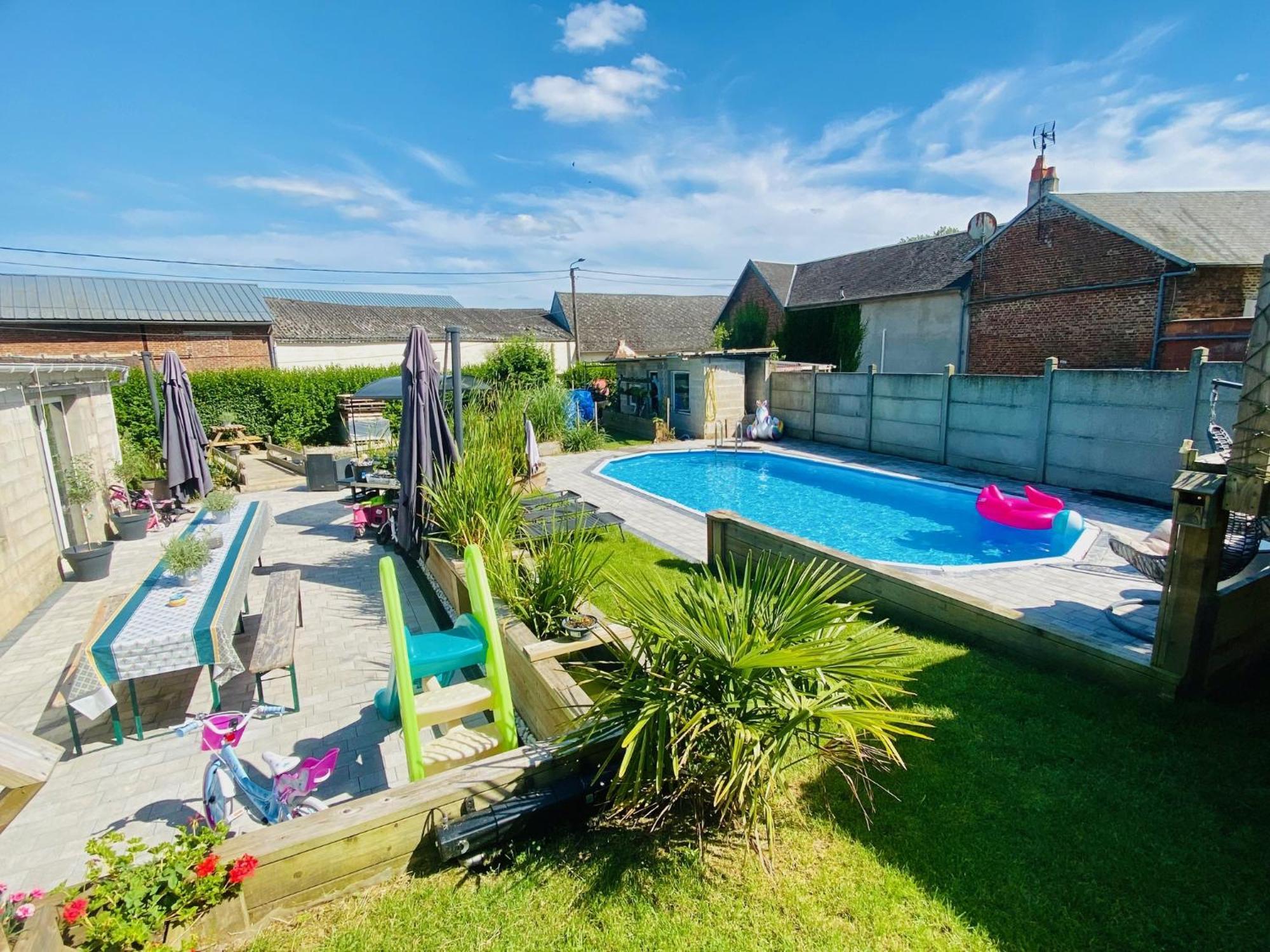 Bed and Breakfast Les 3 E Englebelmer Exterior foto